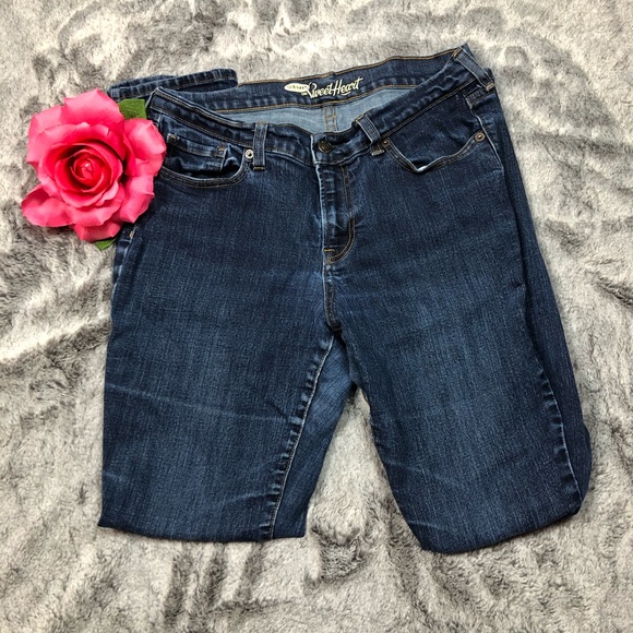 Old Navy Sweetheart Dark Wash jeans size 8 - Picture 2 of 7